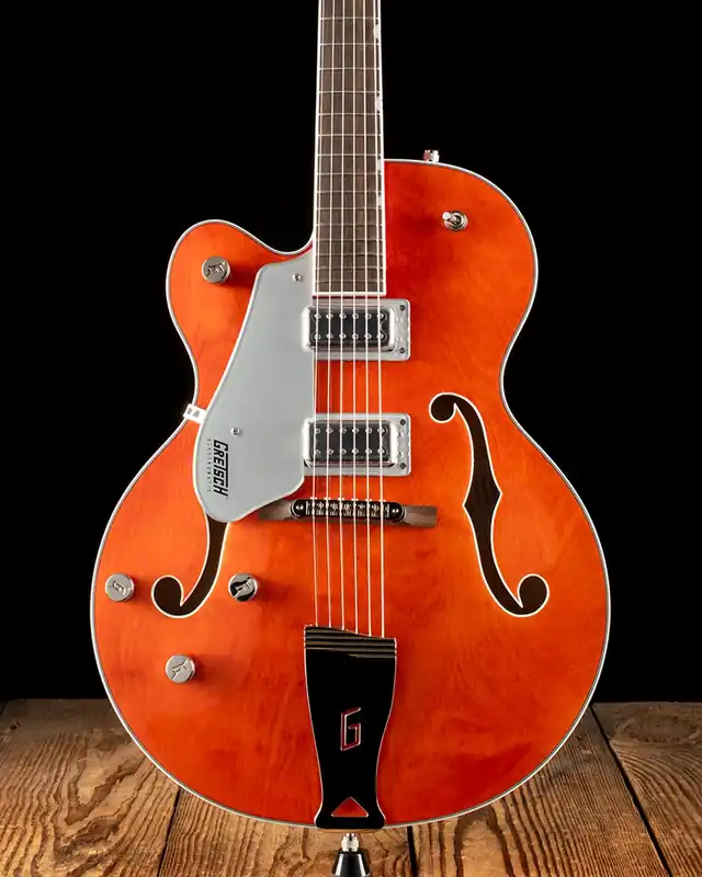Hassle-Free Returns Gretsch G5420LH Electrmomatic Classic Hollow Body - Orange Stain