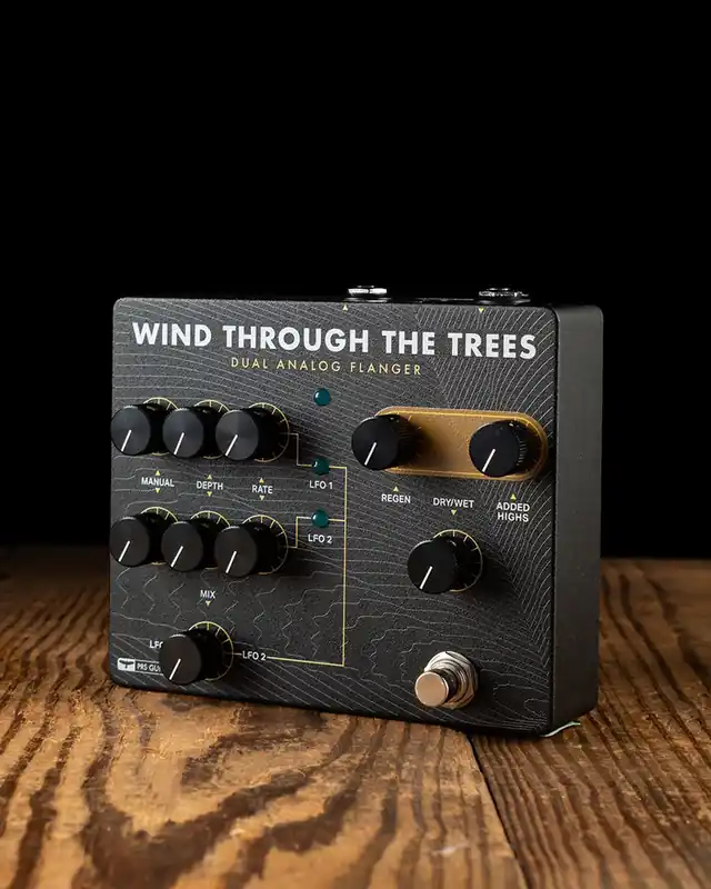 PRS Wing Through The Trees Dual Analog Flanger Pedal Fresh Stock