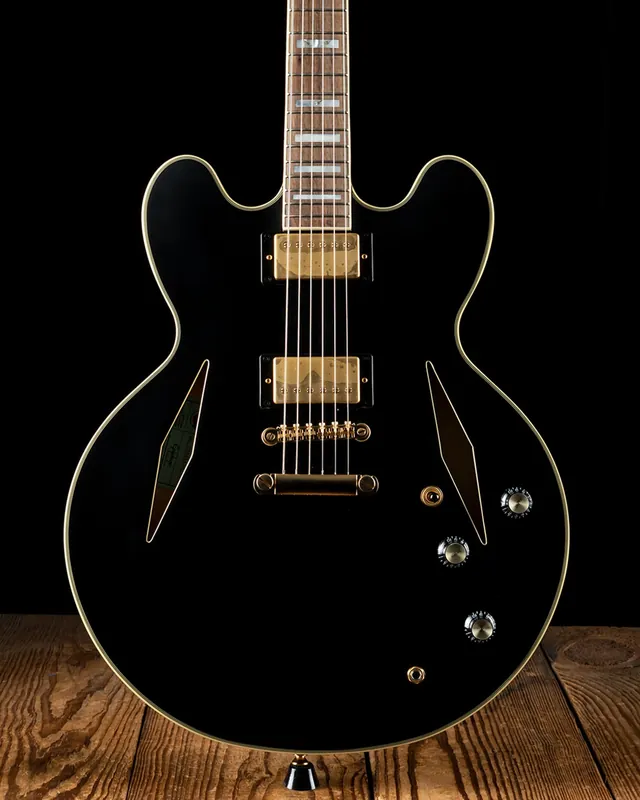 Price Cut Epiphone Emily Wolfe Sheraton Stealth - Black