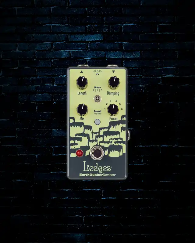 Sale EarthQuaker Deivces Ledges Tri-Dimensional Reverberation Machine Pedal
