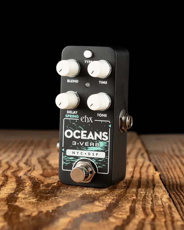 Low Price Electro-Harmonix Pico Oceans 3-Verb Multi-Function Reverb Pedal