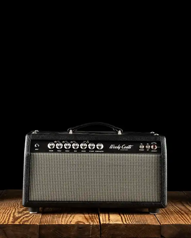 New Arrival 3rd Power Extra Spanky 6VEL - 35W Head - Black Tolex/Vertical Silver Grill