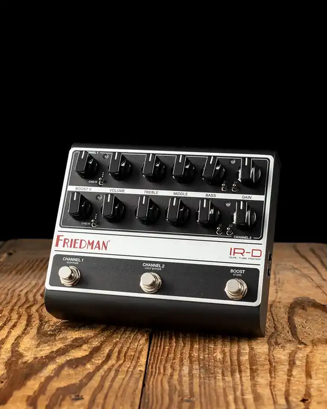 Hassle-Free Returns Friedman IR-D Dual Tube Preamp & DI Pedal