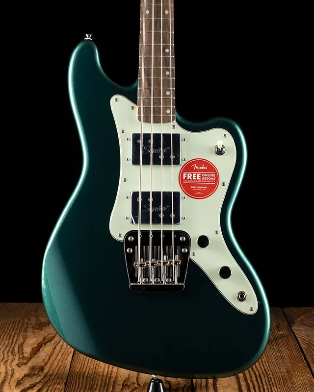 Money Back Guarantee Squier Paranormal Rascal Bass HH - Sherwood Green