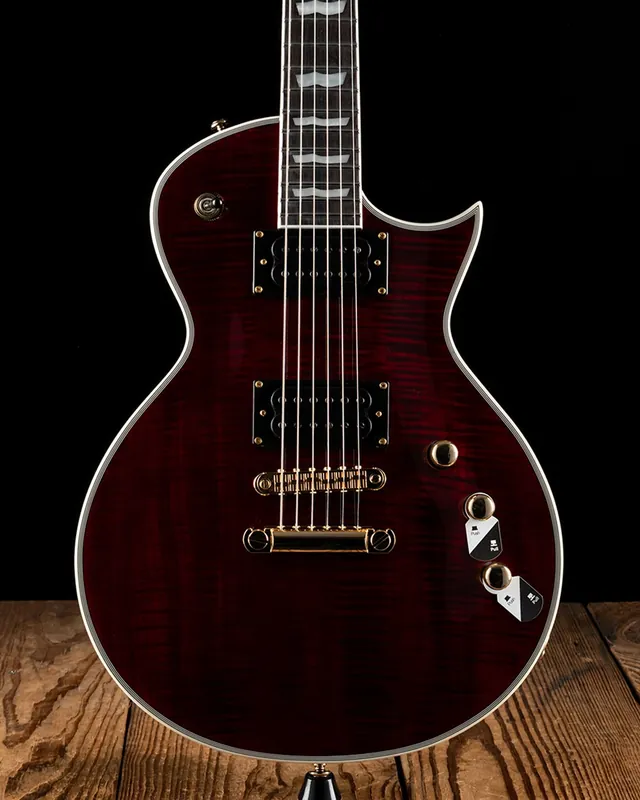 ESP EC-1000T CTM - See Thru Black Cherry Free Returns