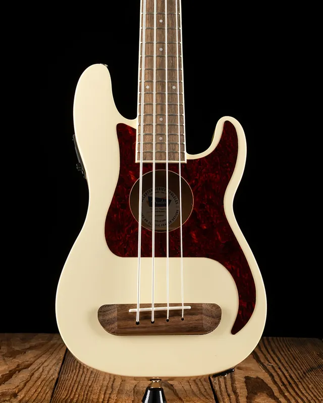 Top Rated Fender Fullerton Precision Bas Ukulele - Olympic White