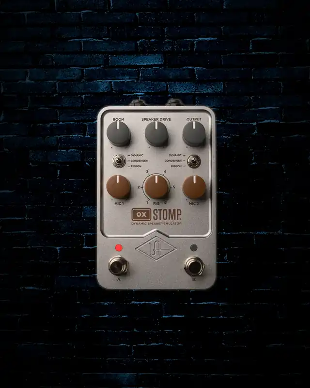 Premium Universal Audio OX Stomp Dynamic Speaker Emulator Pedal