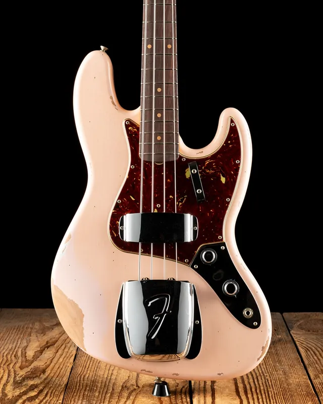Wholesale Fender Custom Shop Time Machine '61 Jazz Bass - Shell Pink