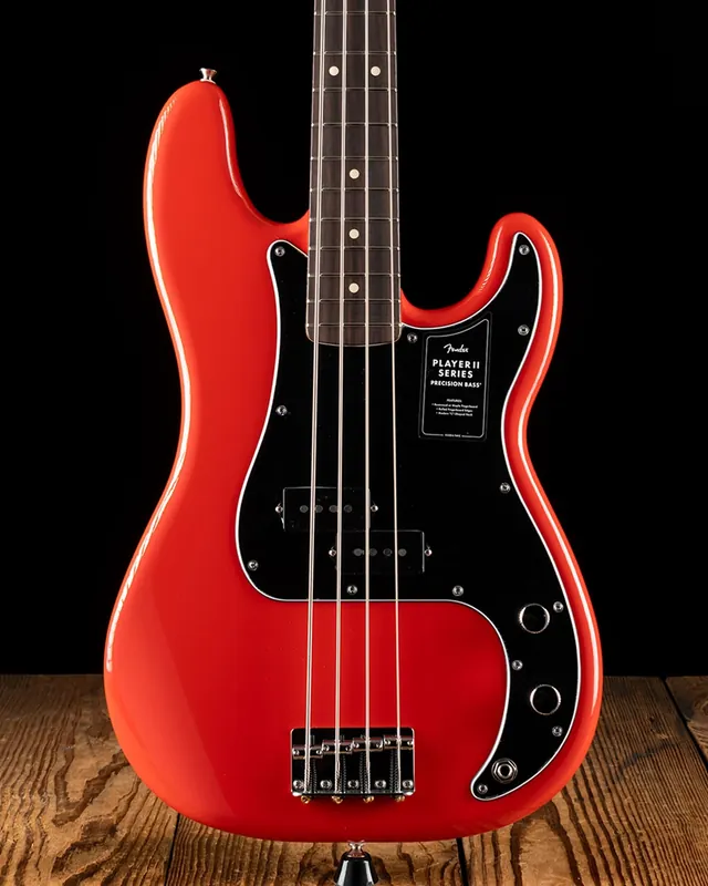 Best Price Fender Player II Precision Bass - Corel Red