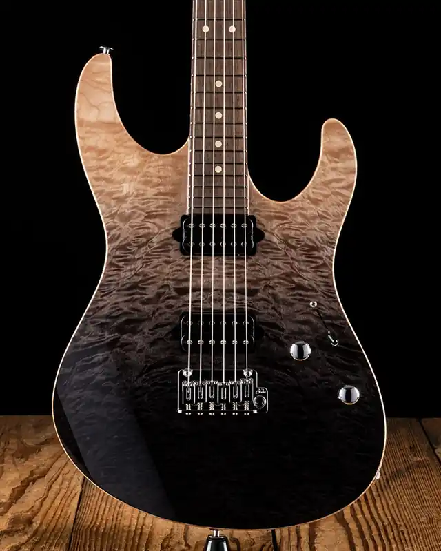 Viral Suhr Modern Set Neck Limited Edition - Charcoal Fade