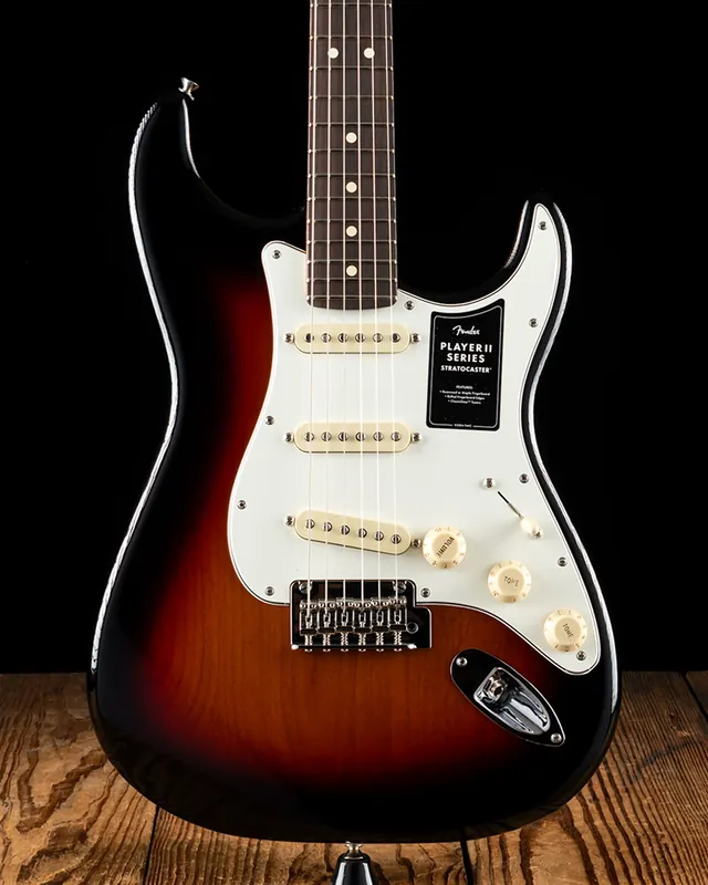 Limited Time Fender Player II Stratocaster - 3-Color Sunburst