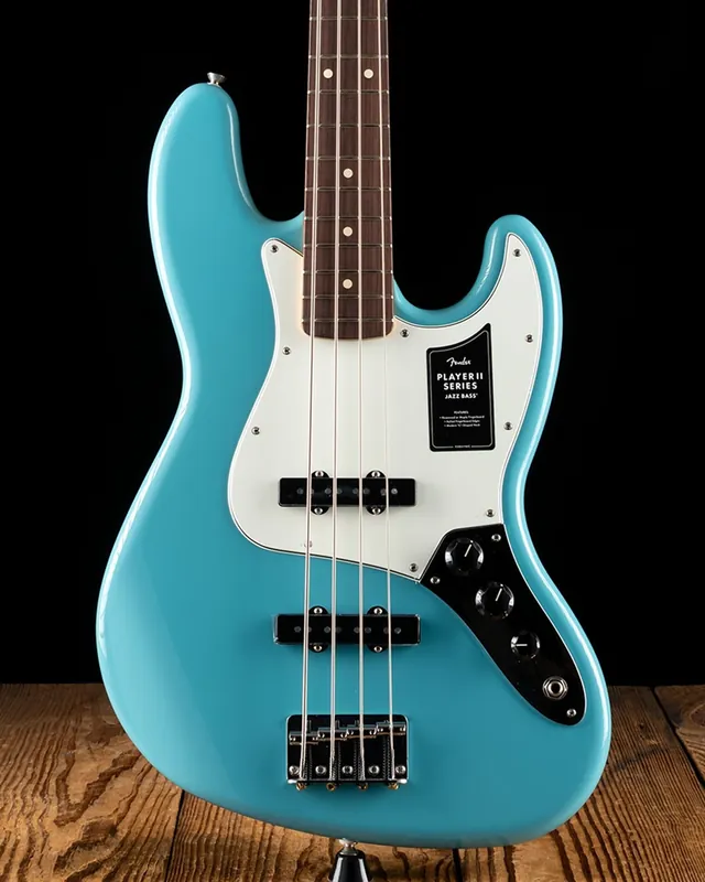 Get Yours Fender Player II Jazz Bass - Aquatone Blue