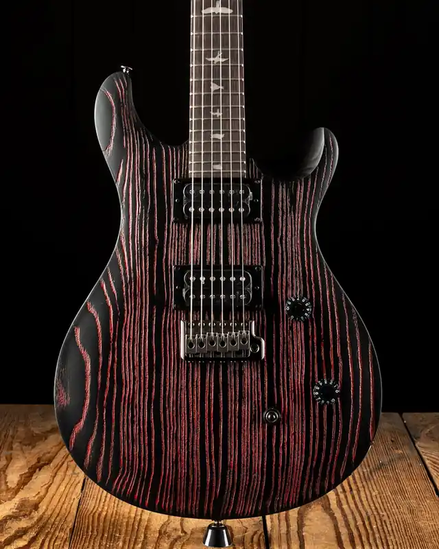 PRS SE Swamp Ash CE 24 Sandblasted Limited Edition - Red Time-Limited