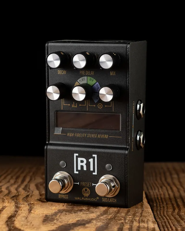 Walrus Audio R1 MKII MAKO Series High-Fidelity Stereo Reverb Pedal Best Choice