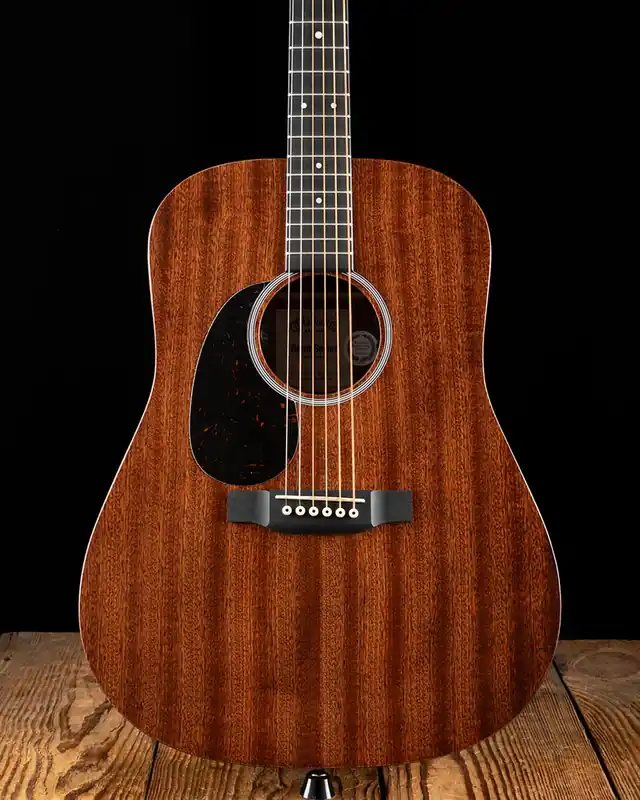 Martin D-10E Sapele (Left-Handed) - Natural Top Pick
