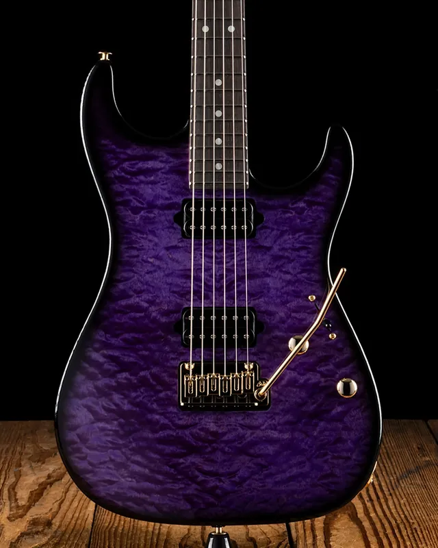 Suhr Limited Edition Standard Thin Burst - Trans Purple Same Day Shipping
