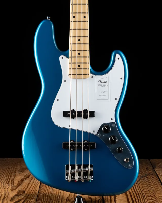 Fender Standard Jazz Bass - Aqua Marine Metallic Luxury