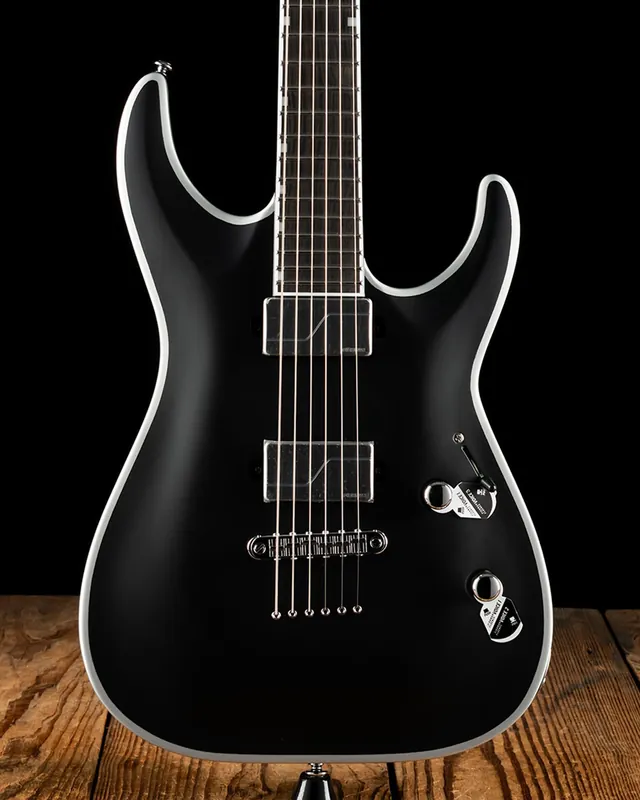 Money Back Guarantee ESP LTD MH-1000NT Bold Binding - Black Satin