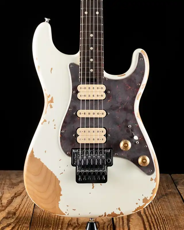 Today Only Charvel Super Stock So Cal Style 1 HSH FR RW - Aged Arctic