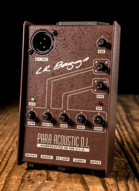 Luxury L.R. Baggs Para DI Acoustic Direct Box and Preamp Pedal