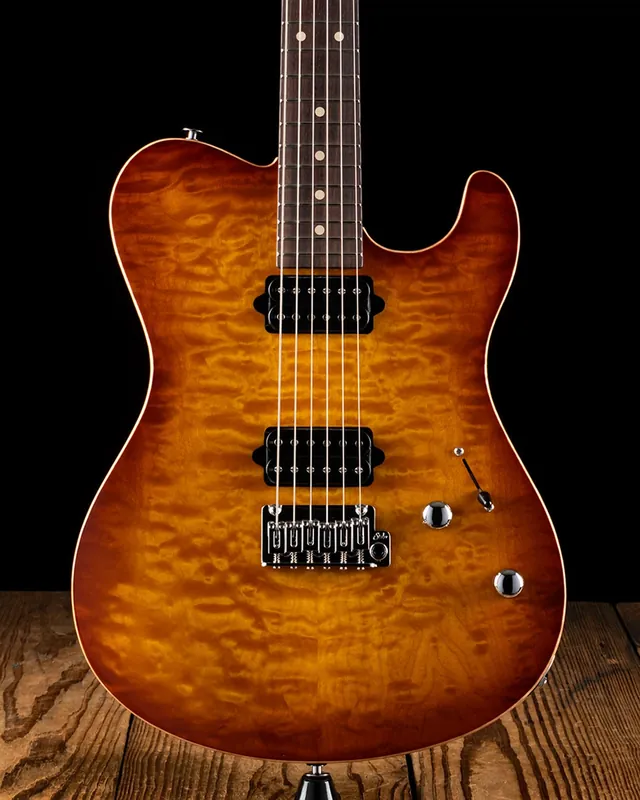 Hot Deal Suhr Oso Short-Scale - Tea Burst