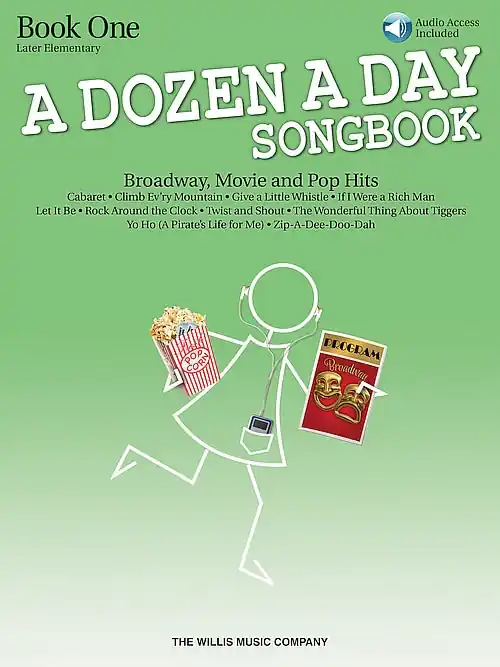 A Dozen a Day Songbook - Book 1 Later Elementary to Early Intermediate Level with Online Audio Limited Edition