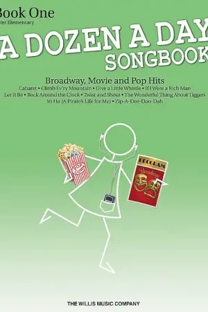 A Dozen a Day Songbook - Book 1 Later Elementary to Early Intermediate Level New Release