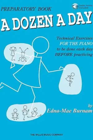 A Dozen a Day Preparatory Book – Book/Audio Worldwide Shipping