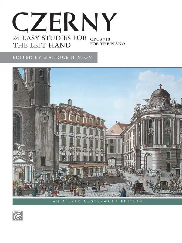 Direct From Factory Czerny: 24 Studies for the Left Hand, Opus 718