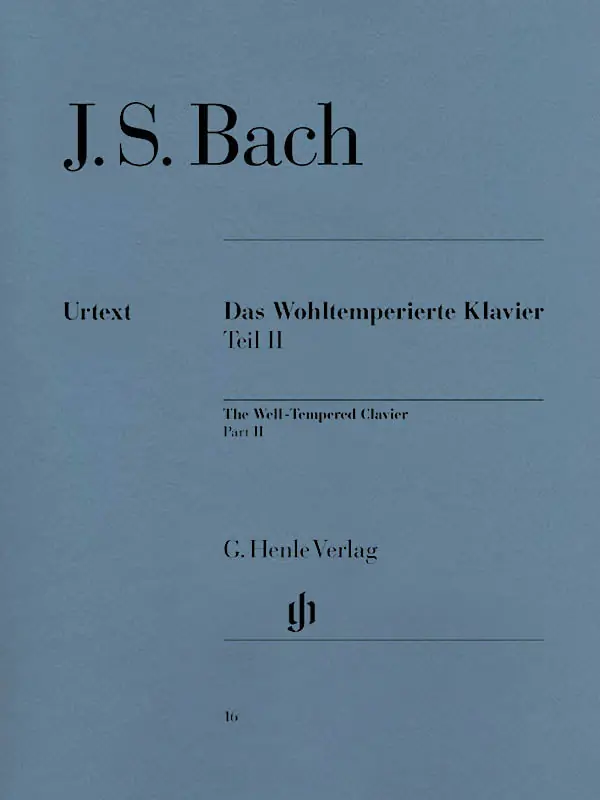 Big Sale J.S. Bach - The Well-Tempered Clavier - Part II