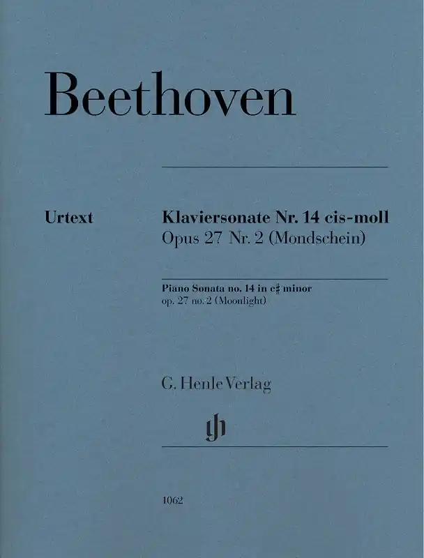 Premium L.V. Beethoven - Piano Sonata No. 14 C# Minor Op. 27 No. 2 (Moonlight)