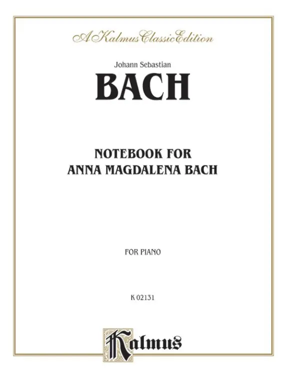Money Back Guarantee J.S. Bach - Notebook for Anna Magdalena Bach