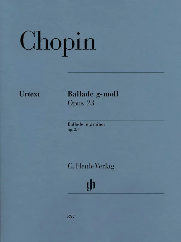 F. Chopin - Ballade in g minor - op. 23 Professional Grade