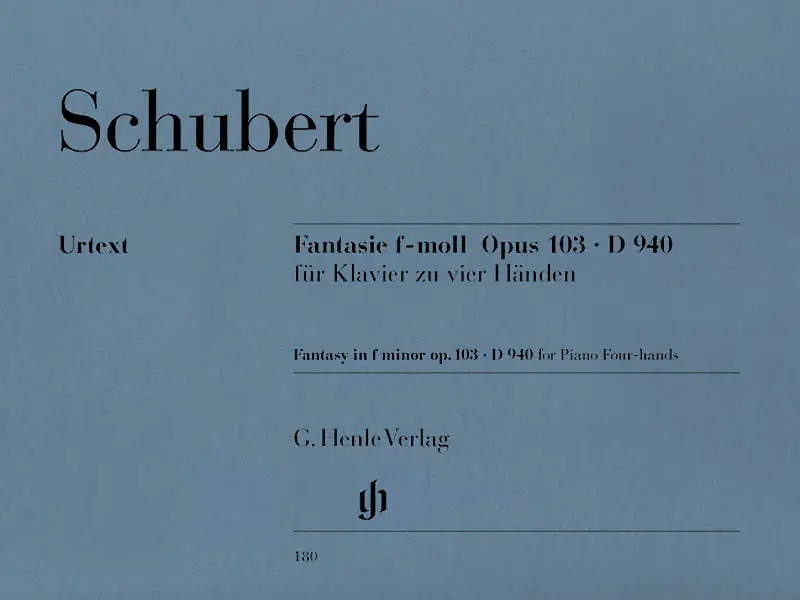 Secure Checkout F.Schubert - Fantasy in F Minor op. 103 - D 940 for Piano Four-hands