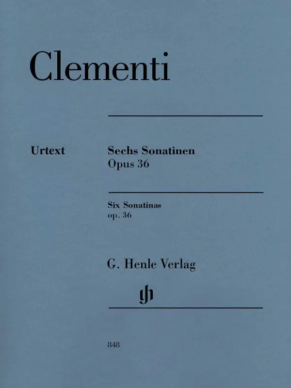 High Quality M. Clementi - Six Sonatinas - op. 36