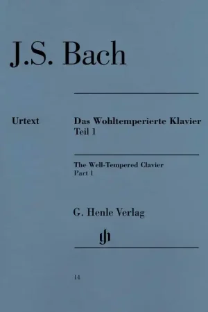Worldwide Shipping J.S. Bach - The Well-Tempered Clavier - Part I