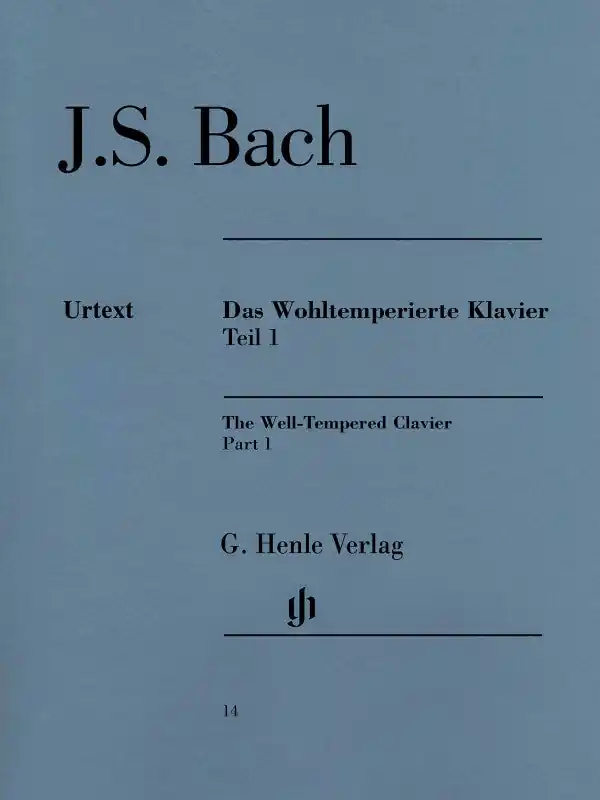 Worldwide Shipping J.S. Bach - The Well-Tempered Clavier - Part I