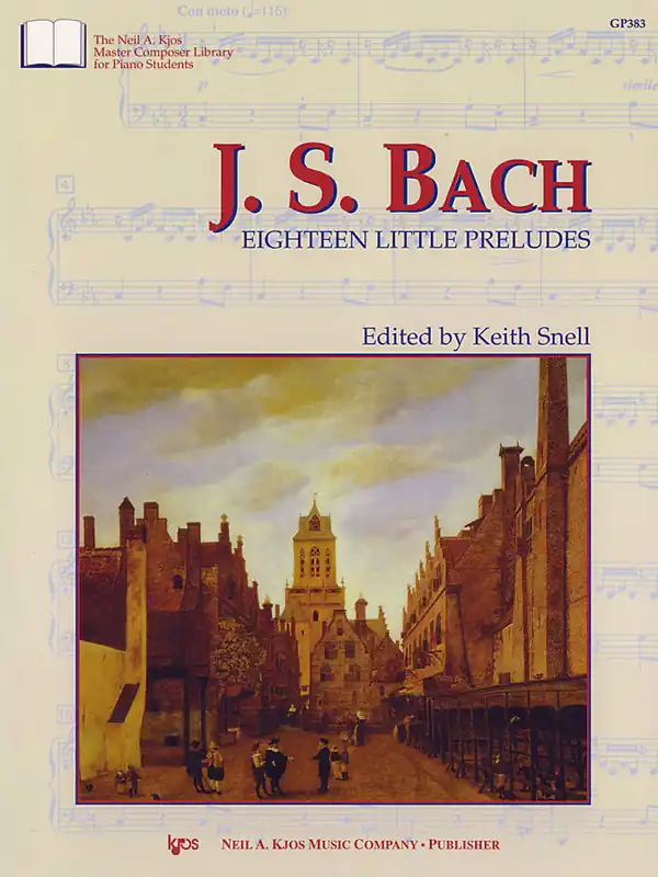 J.S. Bach - Eighteen Little Preludes Brand New