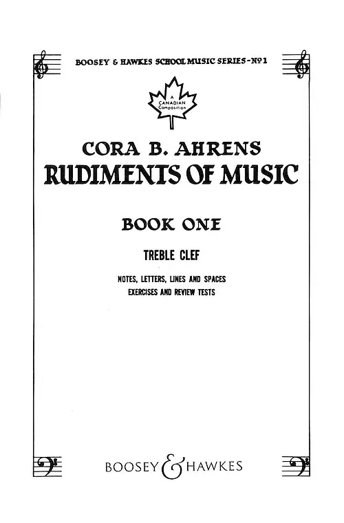 Brand New Rudiments of Music - Book 1