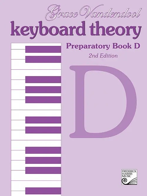 Low Price Grace Vandendool - Keyboard Theory Preparatory Series Book D 2nd Edition