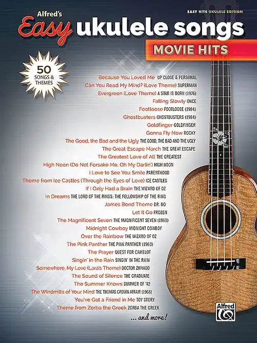 Viral Alfred's Easy Ukulele Songs: Movie Hits