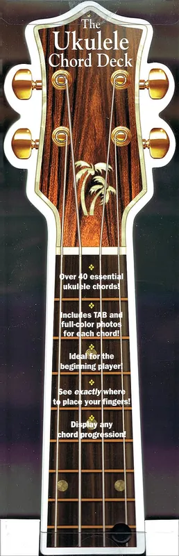Ukulele Chord Deck Same Day Shipping