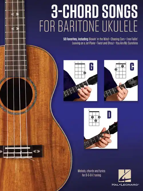 3-Chord Songs for Baritone Ukulele (G-C-D) Place Order