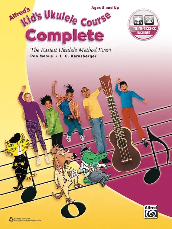 Alfred's Kid's Ukulele Course, Complete Weekend Sale