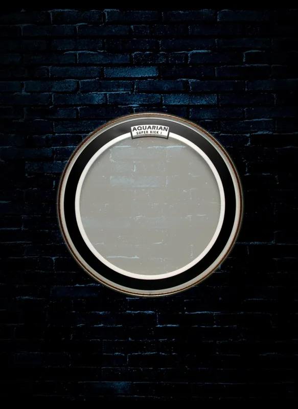Aquarian SKI20 - 20" Super Kick I Clear Bass Drumhead New Arrival