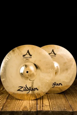 Zildjian A20510 - 14" A Custom Series Hi-Hats Next Day Delivery