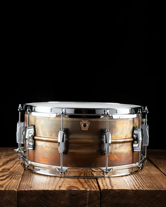 Direct From Factory Ludwig 6.5"x14" Bronze Phonic Raw Snare Drum