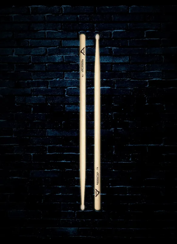Vater VH7AN Manhattan 7A Nylon Tip Drumsticks Shop Now