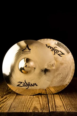 Zildjian A20550 - 14" A Custom Series Mastersound Hi-Hats Secure Checkout