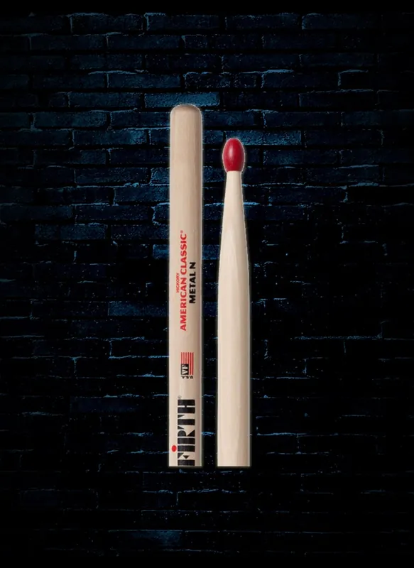 Today Only Vic Firth CMN Metal American Classic Nylon Tip Drumsticks